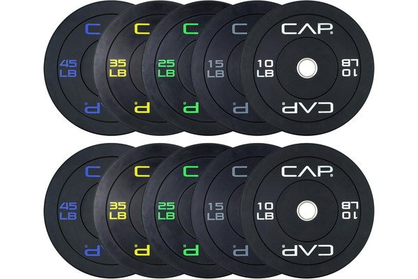 Rogue Ohio Bar + Bumper Plates